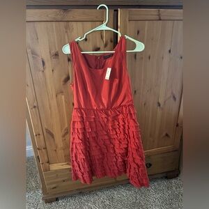 The Limited Vibrant Red Sleeveless Dress. NWT.